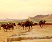 Caravanes De Sel Dans Le Desert - 尤金·亚历克·吉卡德特